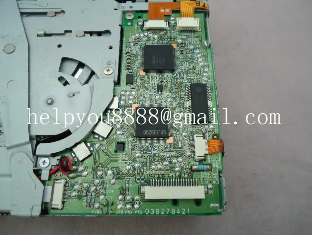 Perfect Original new Clarion 6 CD changer mechanism drive loader PC Board number 039278421 for Nisn 28185 JG41A Renault car CD radio 2
