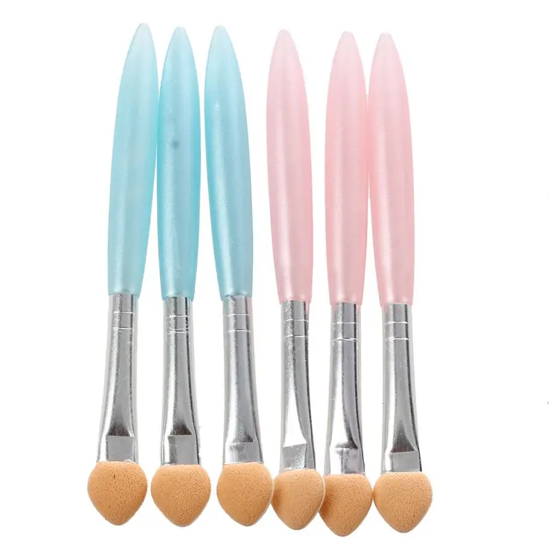 

6 pieces One End Foam Tip Applicators Eyeshadow Brush