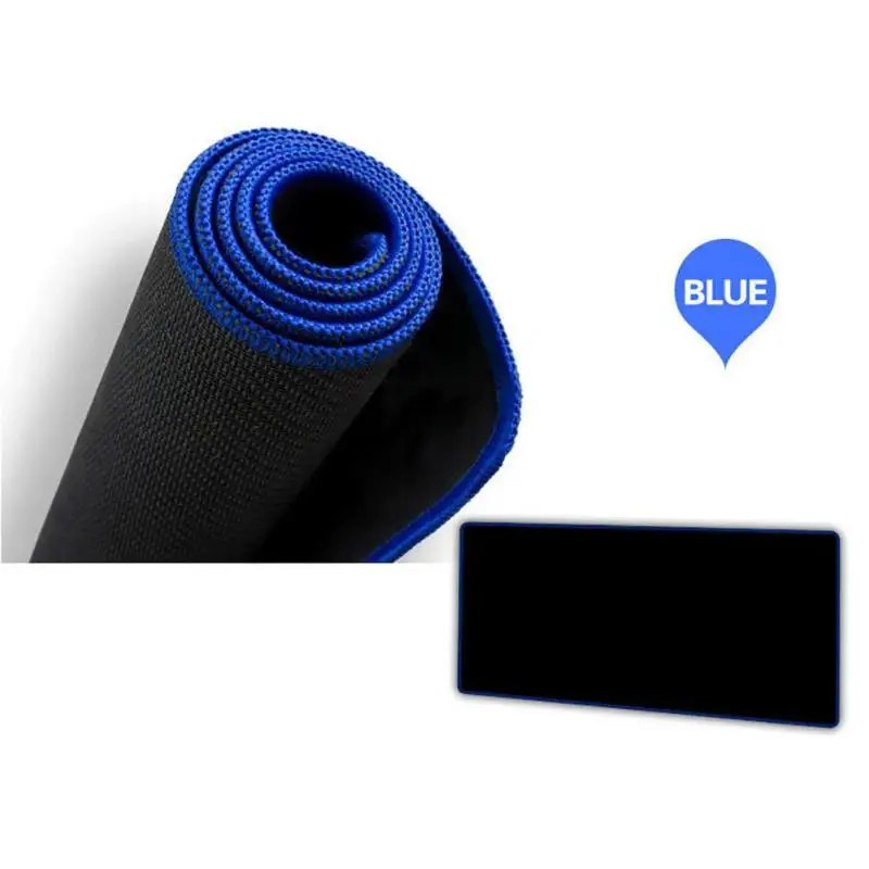  Oversize Mouse Pad Gamer Solid Color Locking Edge Keyboard Mouse Gaming Grande Desk Mousepad for CS
