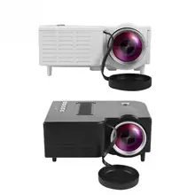 Портативный домашний кинотеатр проводной светодиодный мини-проектор HD 1080P VGA USB HDMI 110-240V US/UK/EU/AU Plug