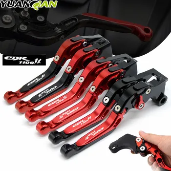 

For HONDA CBR 1100XX CBR1000XX 1997-2007 Motorcycle Adjustable Folding Extendable Brake Clutch Levers logo CBR1100XX