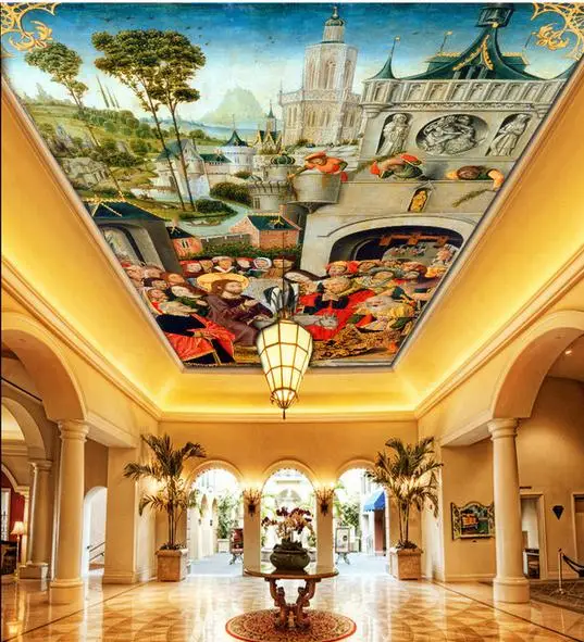 Us 12 84 51 Off 3d Photo Wallpaper 3d Ceiling Wallpaper Murals The World Famous Paintings Wallpaper In Wallpapers From Home Improvement On