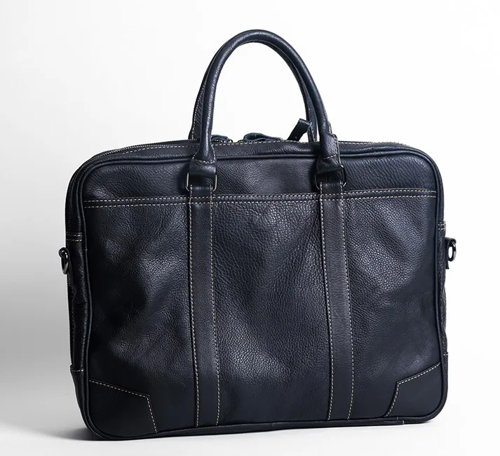 Винтажная ручная оригинальная мужская кожаная сумка, первый слой кожаных сумок, ретро портфель для компьютера