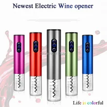 20 шт Электрический автоматический беспроводной красный Вино открывалка штопор инструмент фольга резак