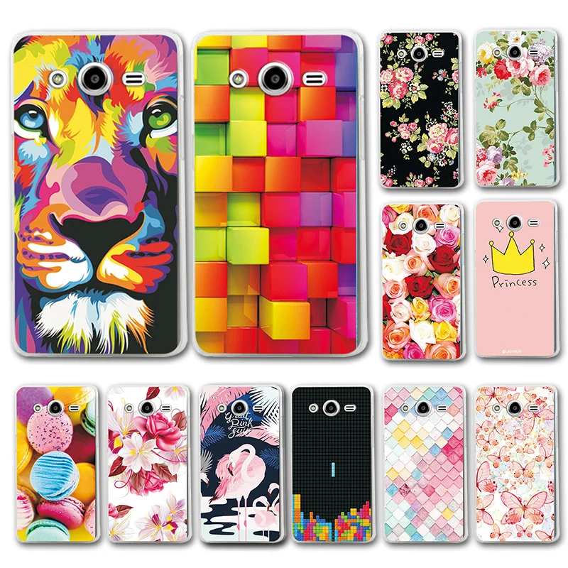 

Various For Samsung G355H Cover Coque G355H SM-G355H G355 G3559 Soft TPU Cases For Samsung Core 2 4.5" Fundas Capa