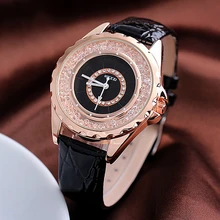 KEZZI Marque Bracelet En Cuir Montres Femmes Robe Montre Relogio Dames Montres/Horloges Designer Dames Cadeau Quartz Montre/Reloj.