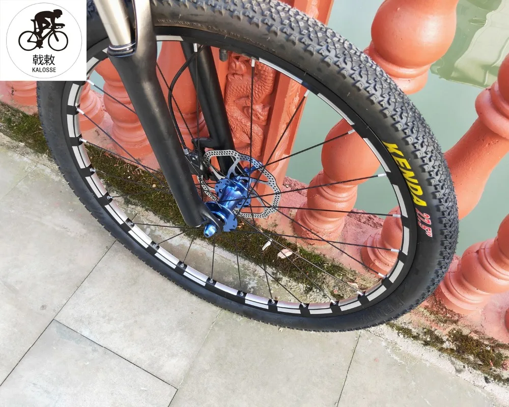 Clearance Kalosse  190mm travel  Full suspension 27.5inch   mountain bike  AM  Hydraulic  brakes 24 speed 17