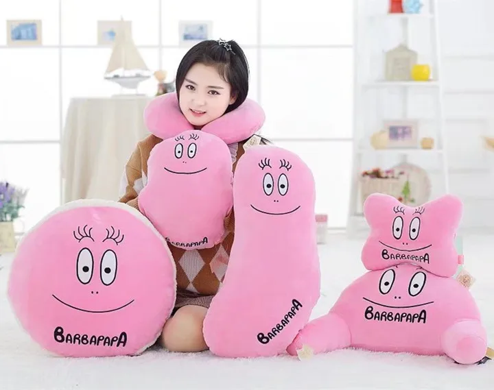 

Plush toy 1pc bean papa sweet soft neck U pillow waist cushion blanket rest stuffed toy creative novelty gift for kids baby