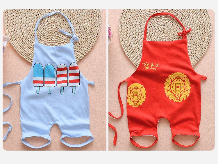 3setlot Newborns Baby's Belly Pocket Pure cotton summer thin leg 0-24months of the newborn children of Girl and boy Throughout the year bellyband clothing (12)