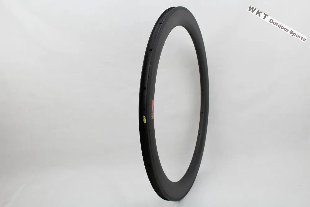 УГЛЕРОДНЫЙ клинчер 60 мм карбоновый обод с базальтовая тормозная поверхность обод велосипеда