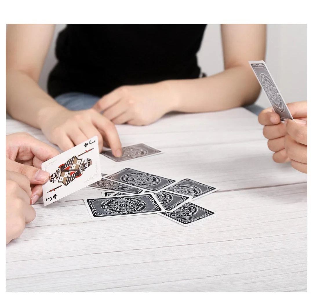 54 шт Xiaomi Mijia Poker игральные карты игровой набор Классический волшебный прочный 57 мм* 87 мм карты для игр