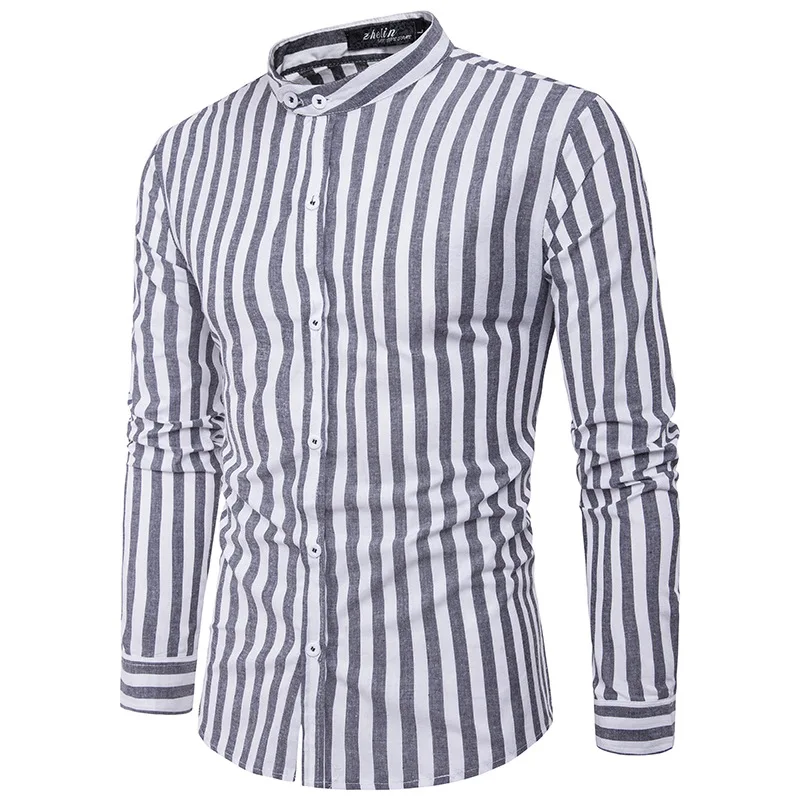 Vente Hommes chemises à la mode loisirs fleur amoureux plage vent coin col hommes à manches longues chemises Style Baroque chemises décontractées