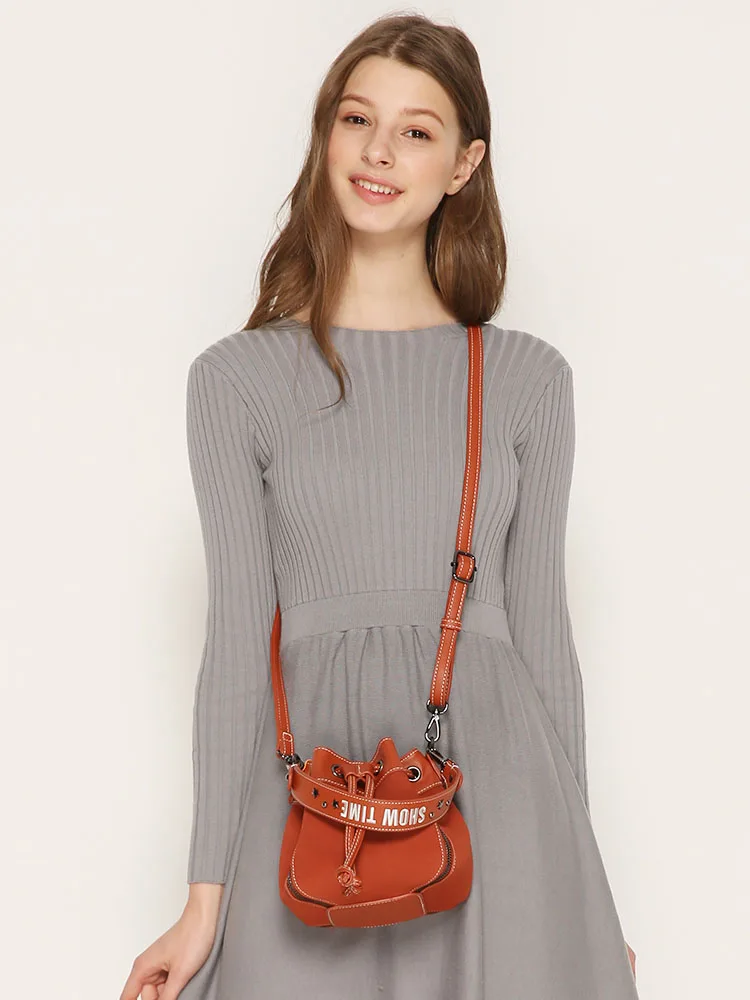 

Princess sweet lolita bag Original chic bucket bag female fashion casual shoulder bag creative personalized handbag LLD044