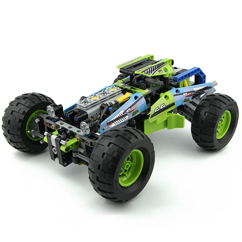 38001 автомобили Monster Truck 2 в 1 formle Buggy внедорожный скоростной автомобиль с большой