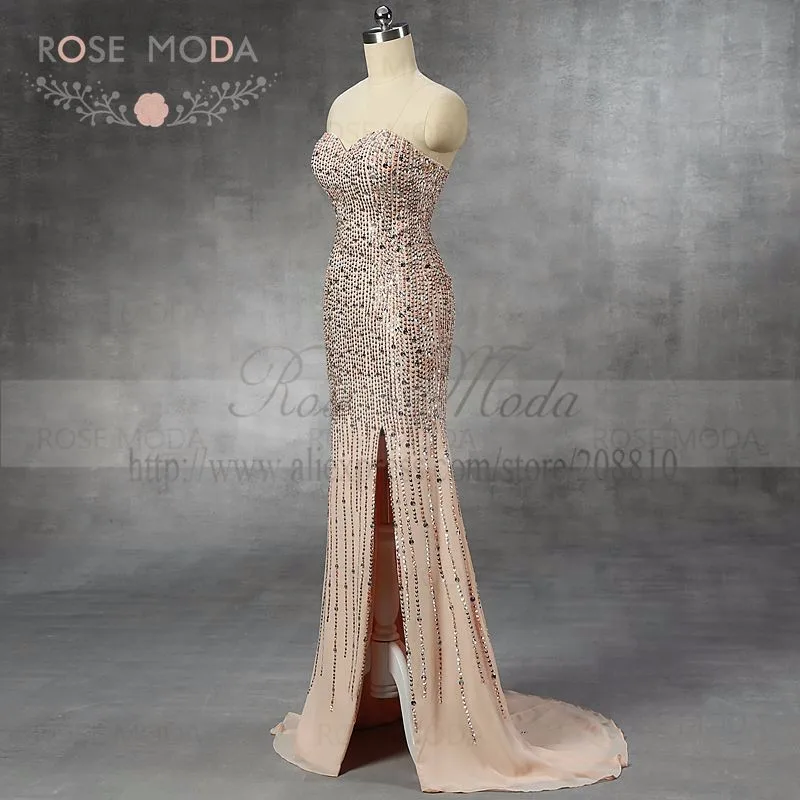 nude prom dressb