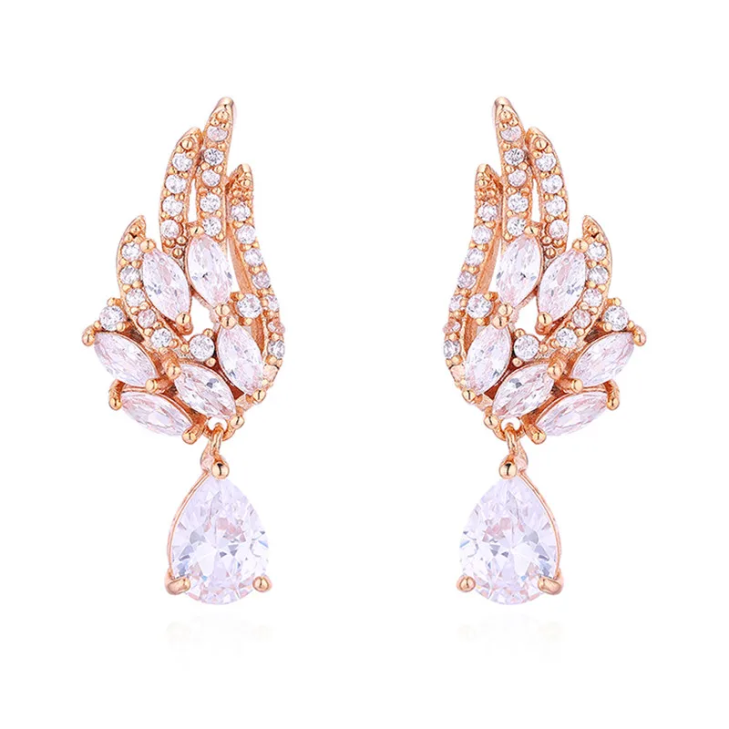 Ms Betti 925 sterling silver angel wing earring with AAA Zircon for 2019 fashion women03