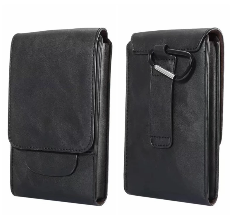 Роскошный 6,3 дюймовый кожаный бумажник для телефона Iphone XR XS MAX 8 7 6 Plus Note9 S9 слот для карт флип наличные набедренный Пояс зажим Чехол 1 шт
