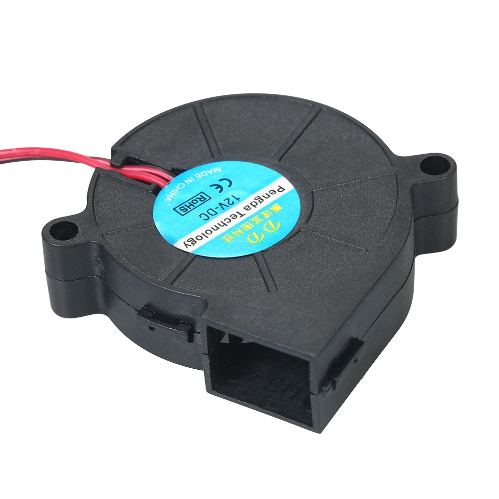 3pcs DC12V 5015 Cooling Blower 2 pin Exhaust Fan 50x50x15mm Centrifugal