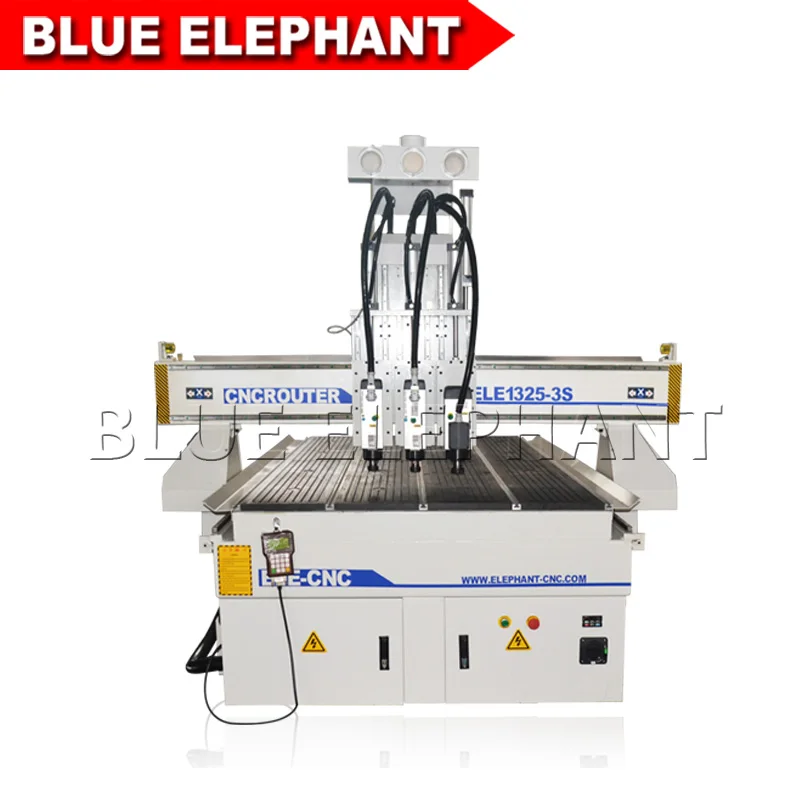 1325 cnc wood door engraving machine cnc router multi spindles vacuum