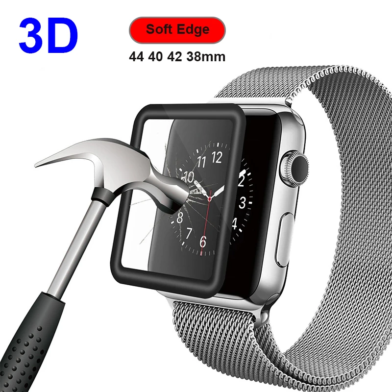 WEIYU Full Cover Screen Protector For Apple Watch Series 4 3 2 1 42mm