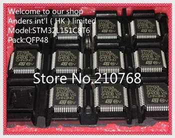 

50pcs/lot STM32L151C8T6 STM32L151 STM32L 151C8T6 LQFP48