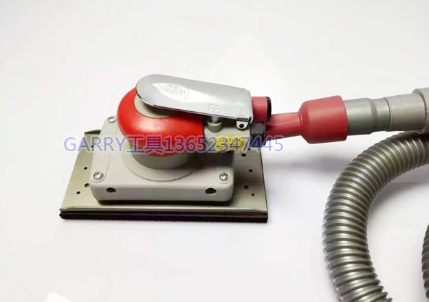 

Pnuematic sanders air tools palm orbital sander polisher square pad heavy duty jitterbug sanders A2450 vacuum 90*180mm 7 inch
