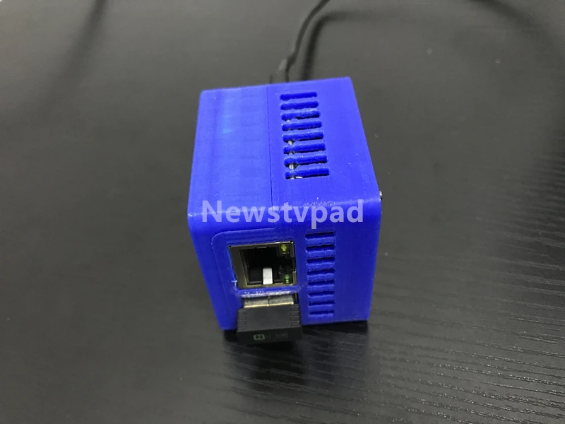 Синий mmdvm Nano Hotspot MMDVM NanoPi NEO UHF 433MHz 3D Shell HAM DIY Kit поддержка DMR D STAR|Модули для умного