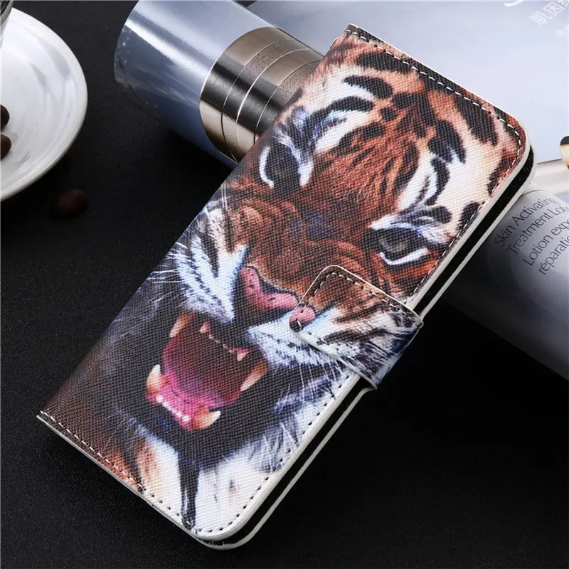 Cartoon Wallet Case for Prestigio Muze G5 H5 J5 U3 V3 LTE 5522 5523 5524 3515 3495 Wize Y3 3406 DUO PU Leather Cover Phone Bag - Цвет: 11