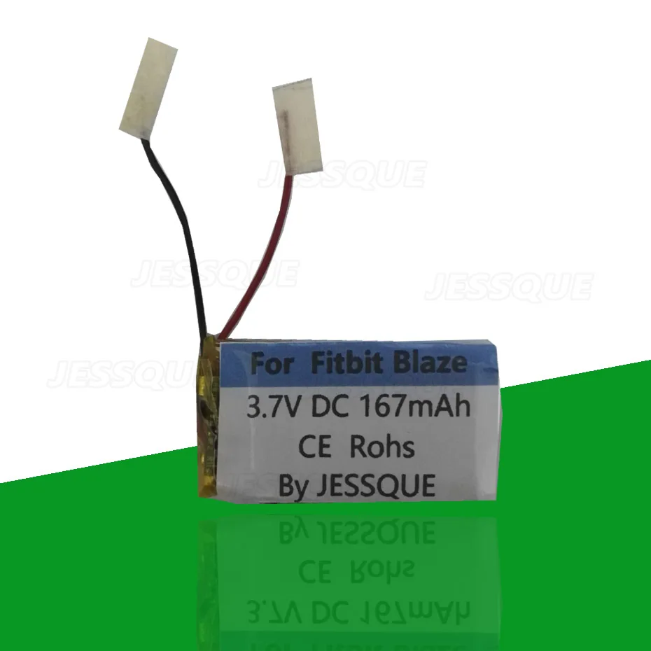 2 шт./лот 3 7 V 167mAh батарея для Fitbit Blaze Смарт часы аккумуляторная Аккумулятор