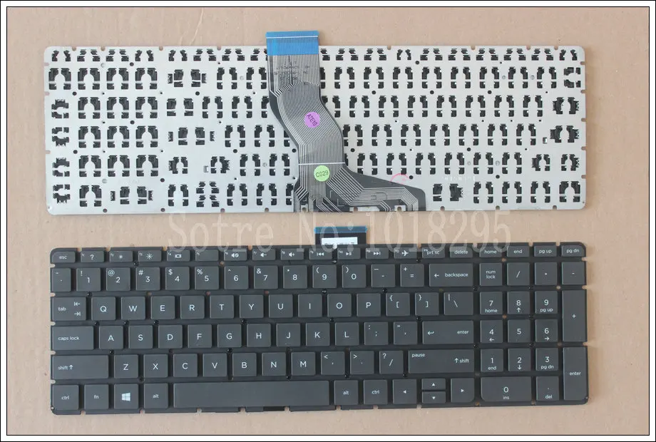 

New US Laptop keyboard For HP Pavilion 15-AK 15-AK000 15-AK001tx 15-AK004 15-AK030 Black without backlight