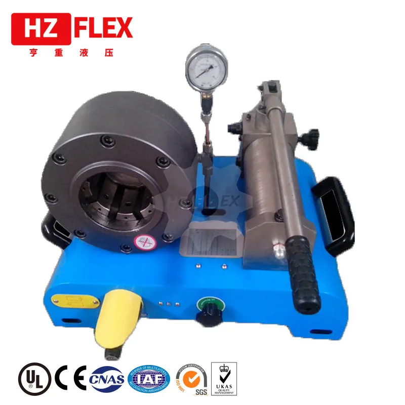 2019 HZFLEX HZ-32M techmaflex hose crimping machine price in india for europe market