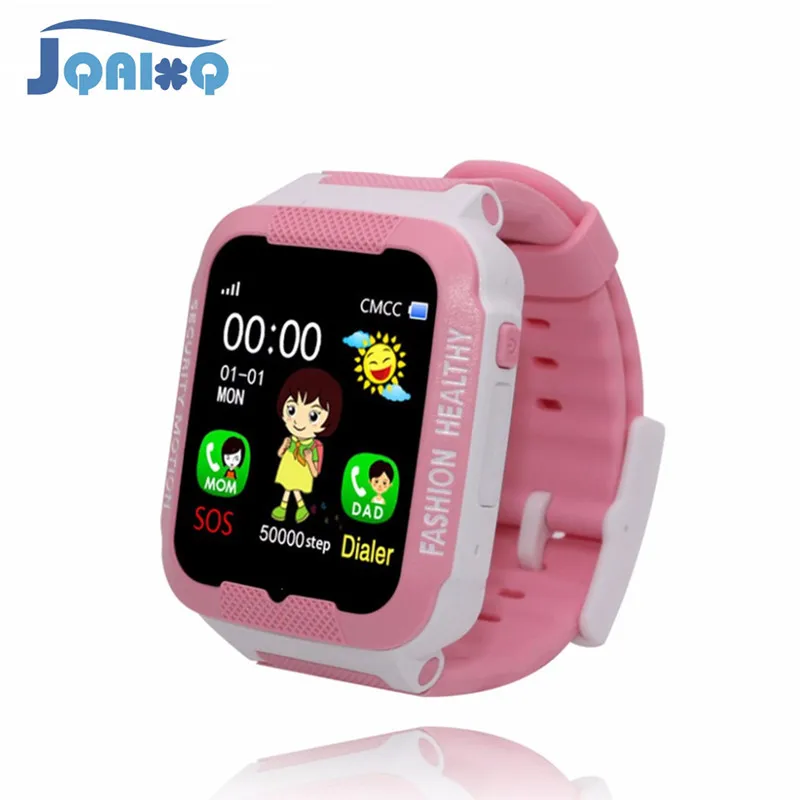 JQAIQ Children's Smart Watch Kids Sos Call Location Device Tracker Girls Safe Clock Anti-lost Monitor Support Learning Software JQAIQ Children's Smart Watch Kids Sos Call Location Device Tracker Girls Safe Clock Anti-lost Monitor Support Learning Software
