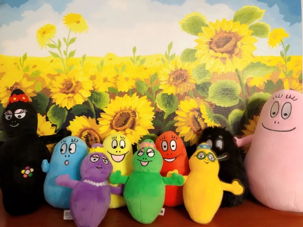 Редкие 9 шт. семья Barbapapa и Barbamama плюшевые игрушки куклы новые