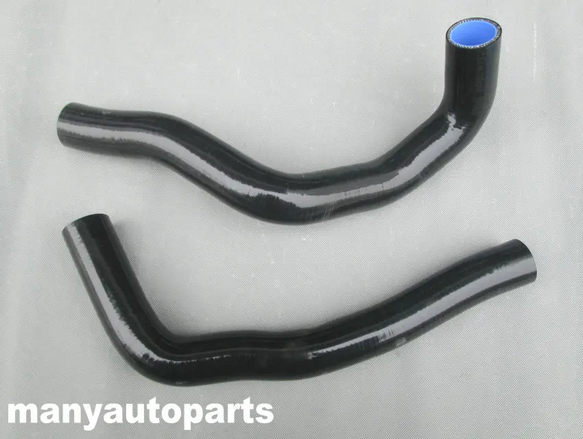 

NEW FOR Toyota Supra JZA80 VVTI 2JZ-GTE silicone radiator Turbo hose Black
