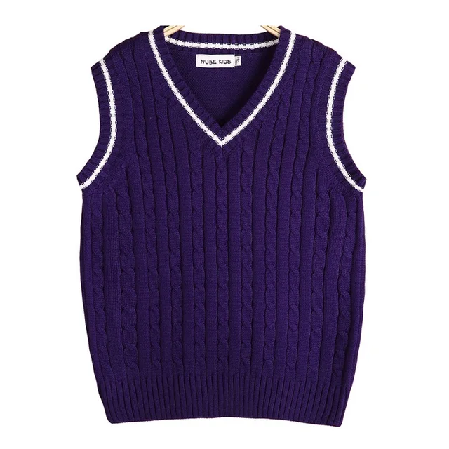 Benemaker Sweaters Knitted Vest For Girls Boys Autumn Warm Children's ...