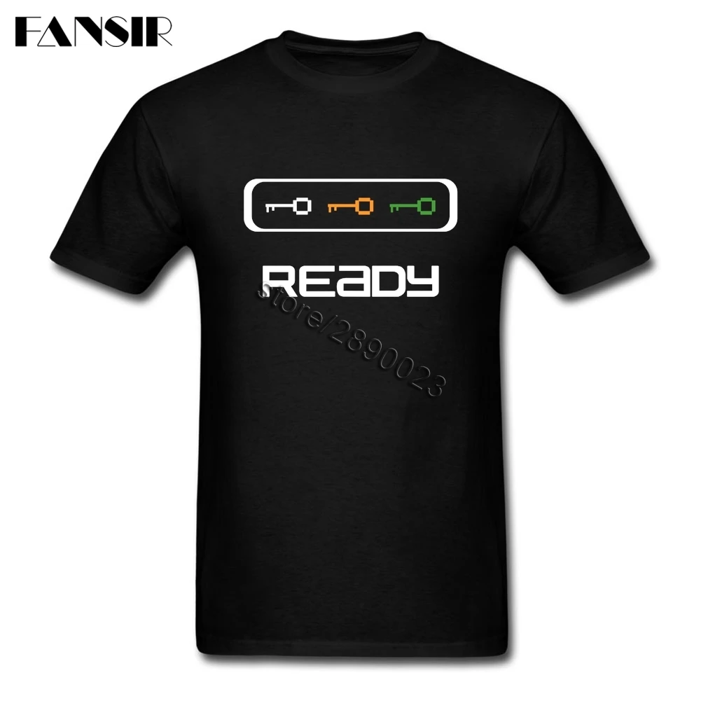 Cool T-shirt For Men Ready Player One Men T-shirts White Short Sleeve Custom Team Tops Tee