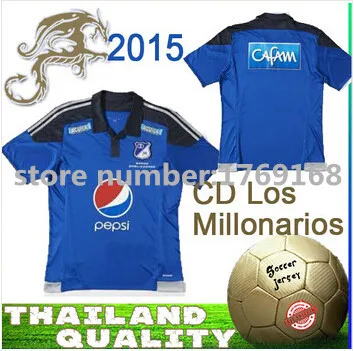 Colombia Millonarios 2015 Jersey Cd Los Millonarios Jersey Home Blue Millionarios Bogota Soccer Jersey 15 16 Futbol Club Jersey Goalkeeper Soccer Jersey Youthsoccer Jersey Chelsea Aliexpress