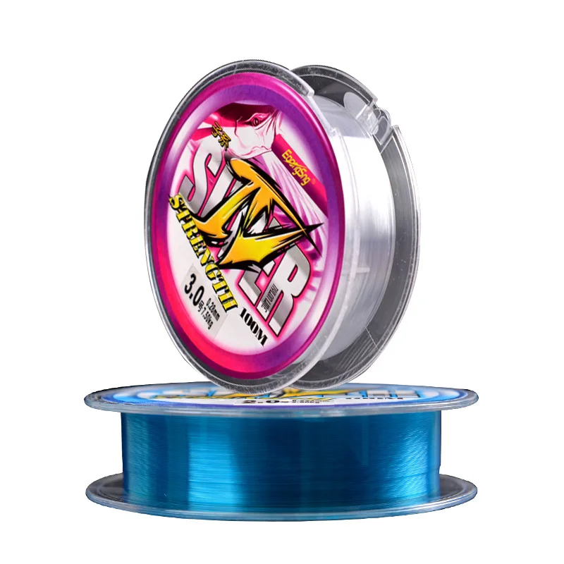 Fishing Line Nylon Braided 100M Super Strong Line 0.1-0.45mm Multifilament Fishing Line For Carp Fishing Wire jooyoo Brand