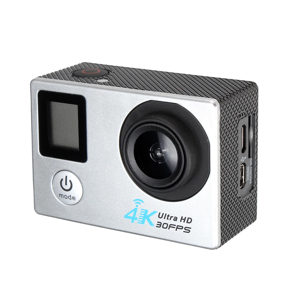 Профессиональная камера WiFi 4 K 16MP 2," lcd двойной экран Спортивная экшн-камера Дистанционное управление