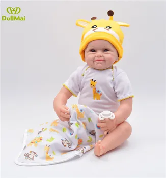 

Bebes reborn soft silicone reborn baby boy dolls 22"55cm real baby doll reborn for children gift toy dolls newborn doll alive