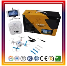 Cheerson CX30W 4CH Wifi FPV RC Quadcopter Drone Avec Caméra HD Drone pour Iphone Contrôle Hélicoptère UFO Jouet En Direct En Temps Réel Vidéo