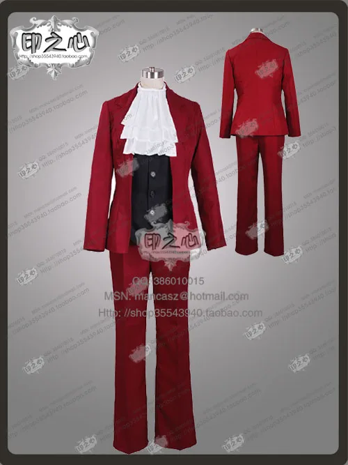 2016 Costume Cosplay Di Gyakuten Saebano Phoenix Rullino Ace Avvocato Miglia Border Worth Mitsurugi Reiji