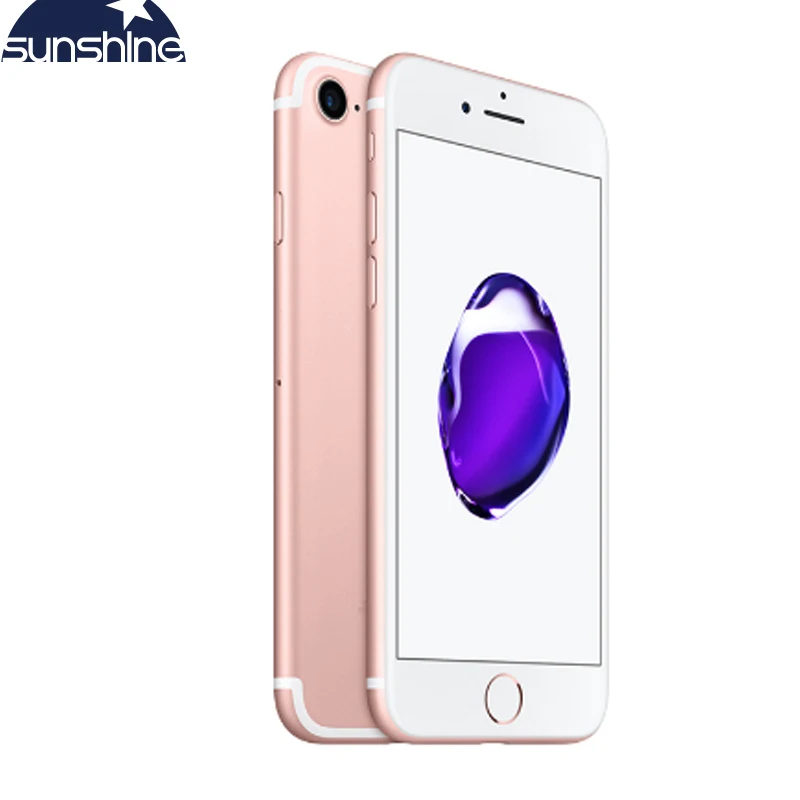 Разблокированный оригинальный Смартфон Apple iPhone 7 4G LTE 2G ram 256 GB/128 GB/32 GB rom IOS 10
