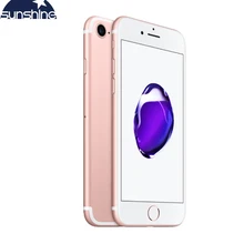 Unlocked Original Apple iPhone 7 4G LTE Smartphone 2G RAM 256GB/128GB/32GB ROM IOS 10 Quad Core 4.7''12.0 MP Mobile phone