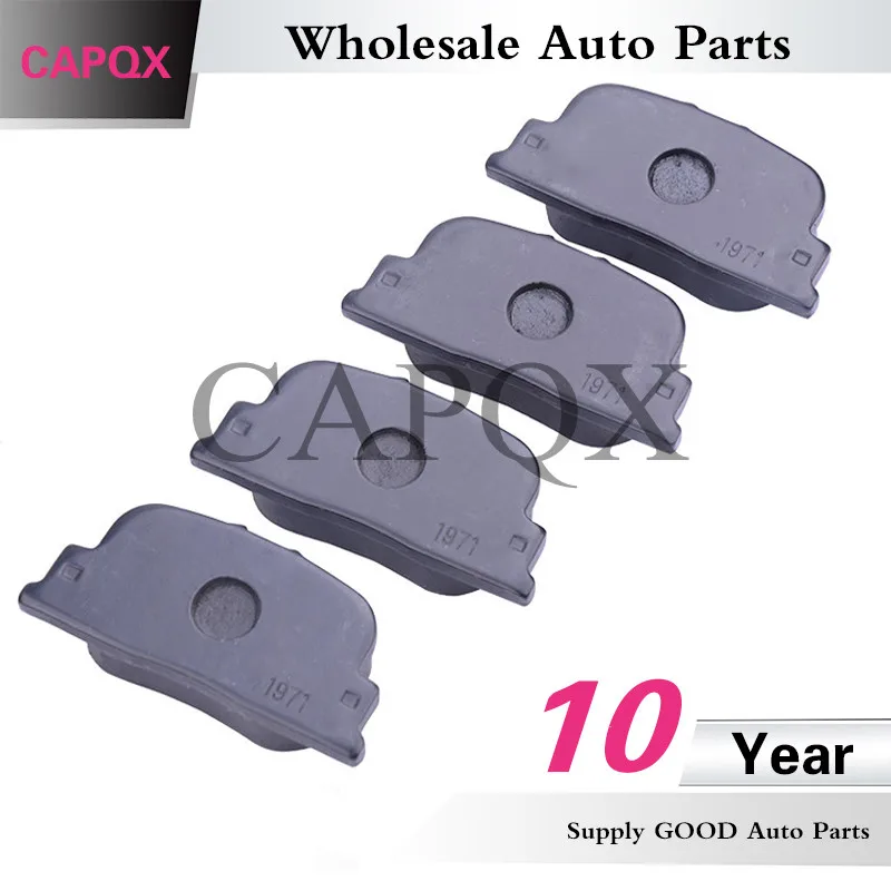 CAPQX задний(дисковый тормоз) комплект колодки 04466-47010 для 2001-1996 CAMRY, 2002-2003 CAMRY ESTATE, 2009-1996 PRIUS хэтчбек