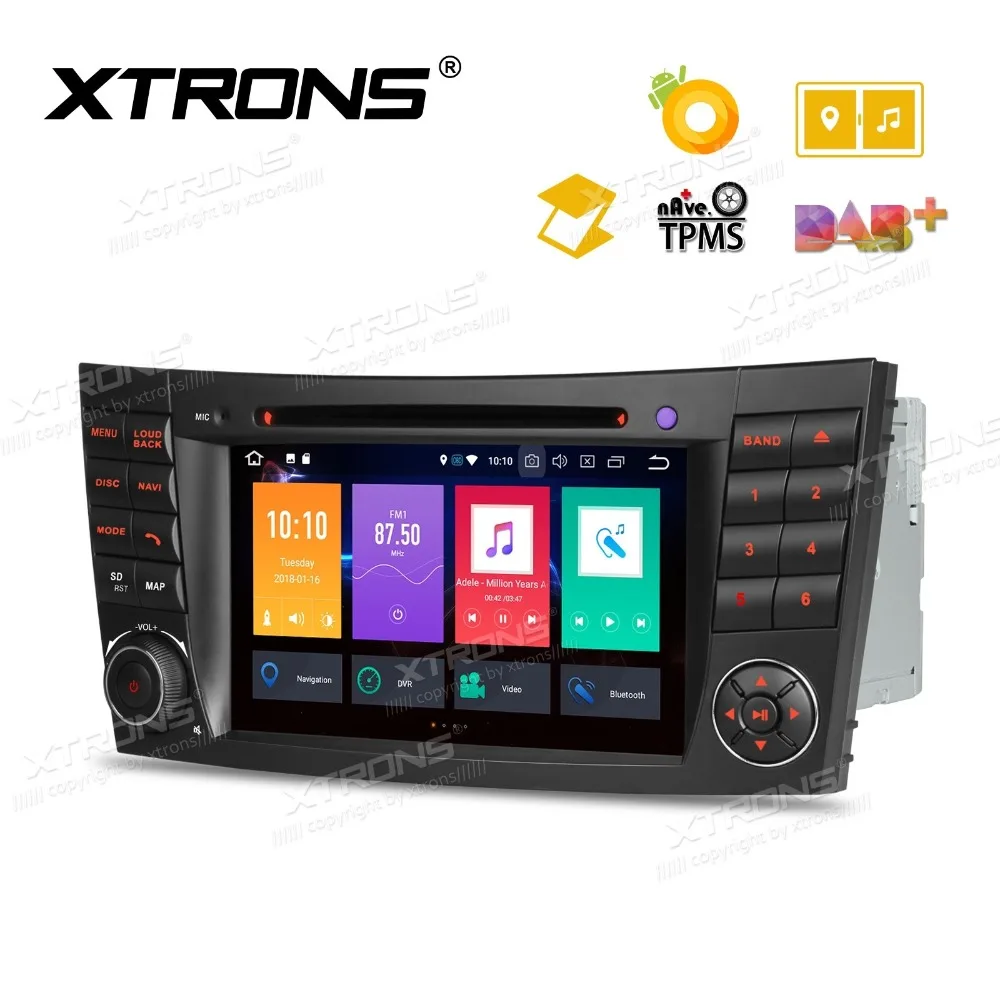 Top 7" Android 8.0 OS Car DVD Multimedia Navigation GPS Radio for Mercedes-Benz E-Class W211 2002-2008 (E200 E220 E240 E270 E280) 1
