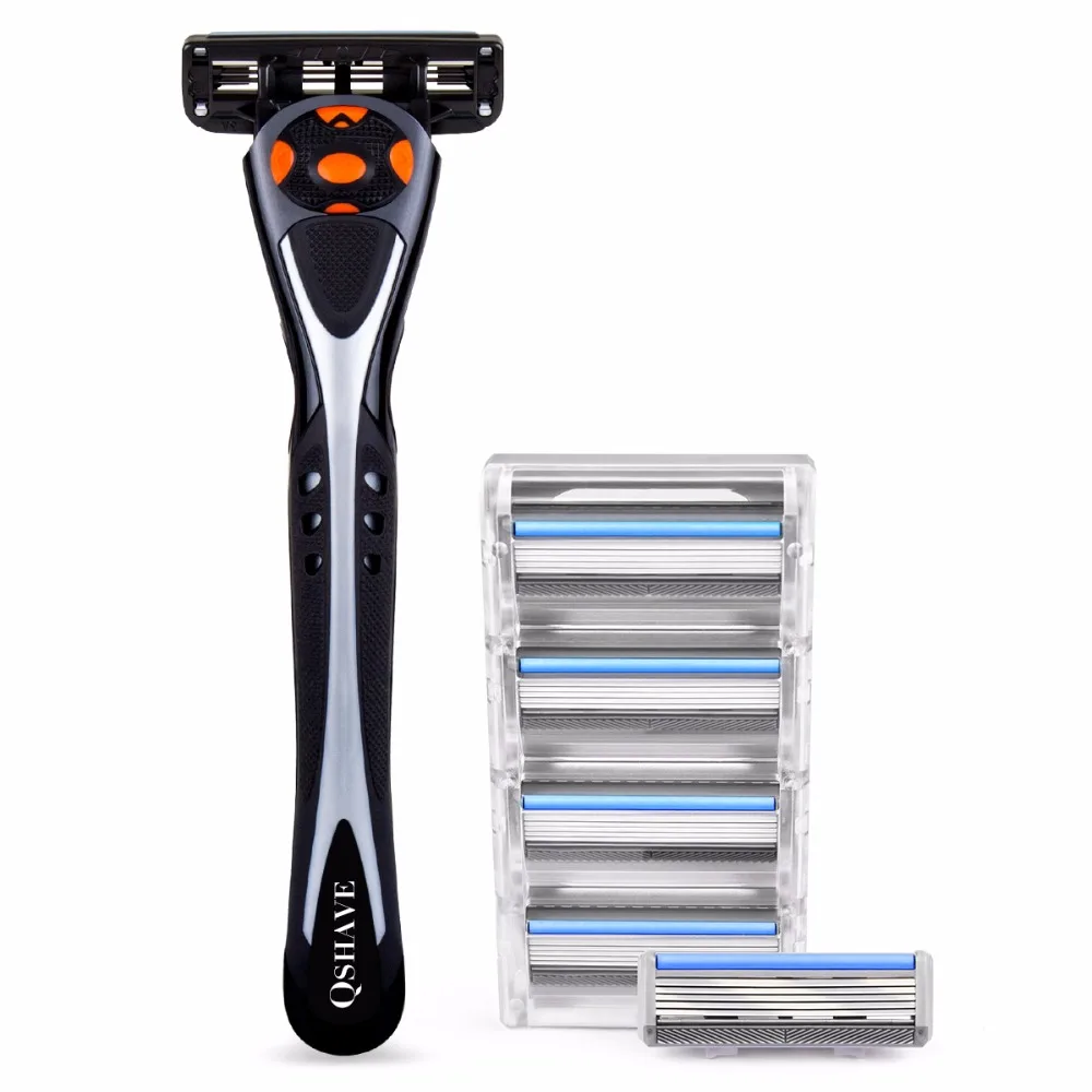 Бритва для влажного бритья Qshave Black Spider Man ручная можно выбрать подарочную