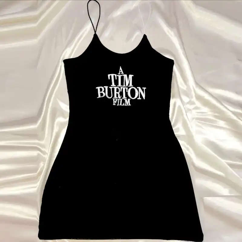 casual black sundress
