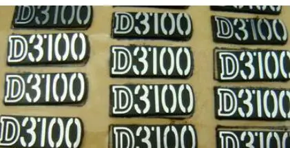 D3100 Марка логотипа для Nikon запасная деталь камеры | Электроника