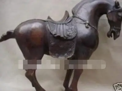 Rare Asian Antiques Carving Exquisite statue Chinese bronze horse | Дом и сад